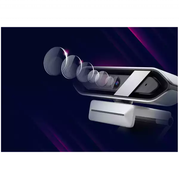 LORGAR Rapax 701, Streaming Camera,2K 1080P/60fps, 1/3'',4Mega CMOS Image Sensor, Auto Focus, Built-in high sensivity low noise cancelling Microphone,Pink coating color, USB 2.0 Type C , L=2000mm, size: 105x46.8x62.5mm, Weight: 108g