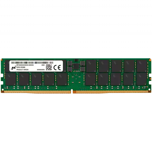Micron 64GB DDR5 RDIMM 2Rx4 5600MHz CL46 (16Gbit) (Single Pack)