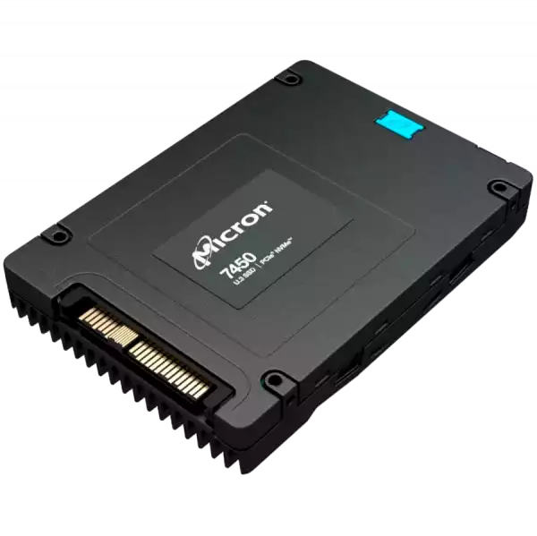 Micron 7450 MAX 6400GB NVMe U.3 (15mm) Non-SED Enterprise SSD [Single Pack]