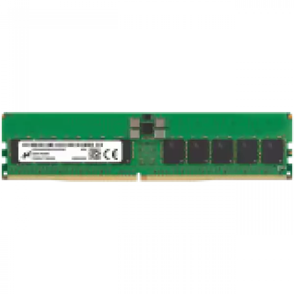 MICRON DDR5 RDIMM 32GB 2Rx8 6400 CL52 (16Gbit) (Tray)
