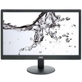 Монитор AOC LED E970SWN (18.5'', 16:9, 1366x768, LED, 200 cd/m2, 20M:1, 5 ms, 90/50°, VGA) Black, 3y