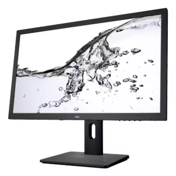 Монитор AOC LED I2475PXQU IPS (23.8'', 16:9, 1920x1080, IPS, 250 cd/m², 1000:1, 200M:1, 5 ms, 178/178°, VGA, DVI, HDMI, HDCP, DP, 4 x USB, Swivel,  Tilt: -5/+25°, Ergonomic height amount, Pivot, Energy Star 7.0, TCO 7.0, EPEAT Gold, Vesa) Black, 3y