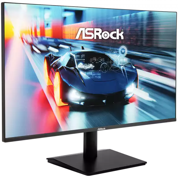 Монитор Asrock Gaming, 24.5 FHD(1920x1080) IPS, Anti-Glare, 120 Hz, 103 sRGB, 16:9, 1300:1, 300 nits, 178/178, 1ms (MPRT), Flicker-free, Tiltt Adjustment, 1x HDMI 1.4, 1x VGA, 3Y