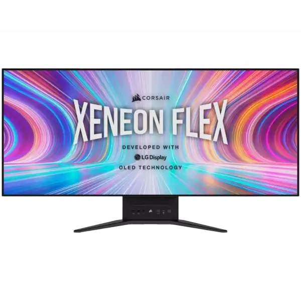 Монитор Corsair XENEON FLEX 45WQHD240 45-Inch OLED (3440 x1440), 240Hz Refresh Rate, Bendable Gaming