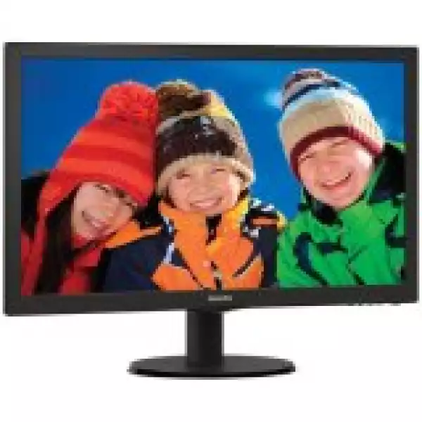 Монитор LED Philips 223V5LSB/00, V-line, 21.5'' 1920x1080@60Hz, 16:9, TN, 5ms, 250nits, Black, 3 Years, VESA100x100/VGA/DVI/ Монитор LED Philips 223V5LSB/00, V-line, 21.5'' 1920x1080@60Hz, 16:9, TN, 5ms, 250nits, Black, 3 Years, VESA100x100/VGA/DVI/
