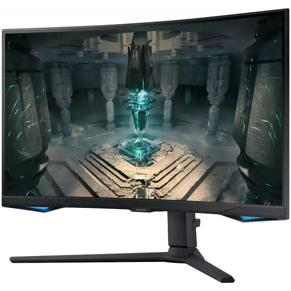 Монитор SAMSUNG 27 cali LS27BG650EUXEN VA 2560x1440 16:9 2xHDMI/1xDP/LAN(RJ45)/2xUSB3.0 1ms(GTG) WiFi/BT speakers curved HAS+PIV 240Hz SMART Gaming