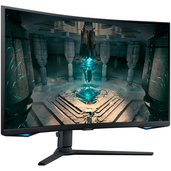 Монитор Samsung 32BG650 32" Odyssey G6 Smart, Curved 1000R, VA, 240 Hz, 1 ms GTG, 2560x1440, 350 cd/m2, 2500:1 Contrast, Eye Saver, Flicker Free, AMD FreeSync Premium Pro, DP 1.4, 2xHDMI 2.1, 2xUSB, Wi-Fi, Bluetooth, Speakers, Tizen, Black Монитор Samsung 32BG650 32" Odyssey G6 Smart, Curved 1000R, VA, 240 Hz, 1 ms GTG, 2560x1440, 350 cd/m2, 2500:1 Contrast, Eye Saver, Flicker Free, AMD FreeSync Premium Pro, DP 1.4, 2xHDMI 2.1, 2xUSB, Wi-Fi, Bluetooth, Speakers, Tizen, Black
