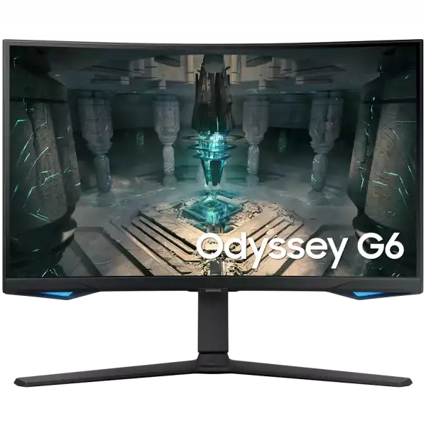 Монитор SAMSUNG 27 cali LS27BG650EUXEN VA 2560x1440 16:9 2xHDMI/1xDP/LAN(RJ45)/2xUSB3.0 1ms(GTG) WiFi/BT speakers curved HAS+PIV 240Hz SMART Gaming