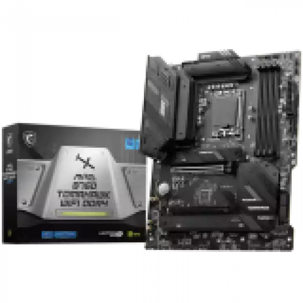 MSI MAG B760 TOMAHAWK WIFI DDR4, ATX, Socket 1700, Dual Channel DDR4 5333(OC)MHz, 2x PCIe x16 slots, 3x M.2 slots, 1x HDMI, 1x DP, 1x USB 3.2 Gen 2x2 Type-C, 4x USB 3.2 Gen 2, 4x USB 2.0, 7.1 HD Audio, 2.5Gbps LAN, WI-FI 6E, BT, 3Y MSI MAG B760 TOMAHAWK WIFI DDR4, ATX, Socket 1700, Dual Channel DDR4 5333(OC)MHz, 2x PCIe x16 slots, 3x M.2 slots, 1x HDMI, 1x DP, 1x USB 3.2 Gen 2x2 Type-C, 4x USB 3.2 Gen 2, 4x USB 2.0, 7.1 HD Audio, 2.5Gbps LAN, WI-FI 6E, BT, 3Y