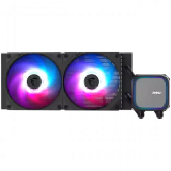 MSI MAG CORELIQUID A13 240, 2x120mm Pre-installed ARGB Daisy Chain Fans, Replacable Top Cover, Copper Base Intel LGA 1700/1851, AMD AM5/AM4, 3Y Warranty MSI MAG CORELIQUID A13 240, 2x120mm Pre-installed ARGB Daisy Chain Fans, Replacable Top Cover, Copper Base Intel LGA 1700/1851, AMD AM5/AM4, 3Y Warranty