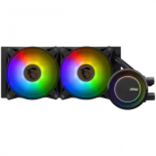 MSI MAG CORELIQUID E240 3x 120mm ARGB Fans, Rotatable Blockhead, Aluminium Radiator, Fluid Dynamic Bearing, Intel LGA 1150/1151/1155/1156/1200/1700, AMD AM5/AM4, 3Y Warranty MSI MAG CORELIQUID E240 3x 120mm ARGB Fans, Rotatable Blockhead, Aluminium Radiator, Fluid Dynamic Bearing, Intel LGA 1150/1151/1155/1156/1200/1700, AMD AM5/AM4, 3Y Warranty