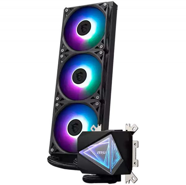 MSI MAG CORELIQUID I360 3x 120mm ARGB Fans, Aluminium Radiator, Loop Dynamic Bearing, Intel LGA 1150/1151/1155/1156/1200/1700/1851, AMD AM5/AM4, 3Y Warranty MSI MAG CORELIQUID I360 3x 120mm ARGB Fans, Aluminium Radiator, Loop Dynamic Bearing, Intel LGA 1150/1151/1155/1156/1200/1700/1851, AMD AM5/AM4, 3Y Warranty