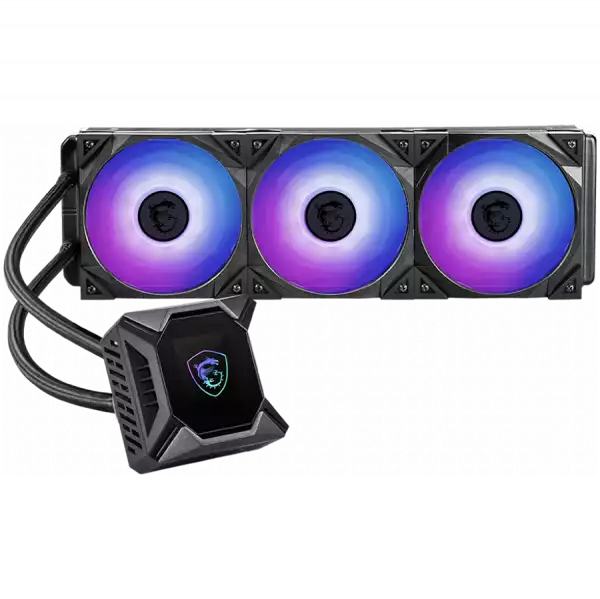 MSI MPG CORELIQUID K360 V2 Liquid Cooler, 3X 120mm ARGB 2500rpm PWM Fans, 2.4 MSI MPG CORELIQUID K360 V2 Liquid Cooler, 3X 120mm ARGB 2500rpm PWM Fans, 2.4