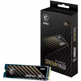 MSI SPATIUM M450 PCIe 4.0 NVMe M.2 500GB