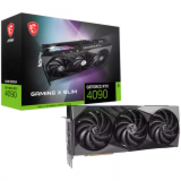 MSI Video Card Nvidia GeForce RTX 4090 GAMING X SLIM 24G, 24GB GDDR6X, 384-bit, 21 Gbps Effective Memory Clock, 2595 MHz Boost, 16384 CUDA Cores, 2x DP v1.4a, 2x HDMI 2.1a, RAY TRACING, Triple Fan, 850W Recommended PSU, 3Y MSI Video Card Nvidia GeForce RTX 4090 GAMING X SLIM 24G, 24GB GDDR6X, 384-bit, 21 Gbps Effective Memory Clock, 2595 MHz Boost, 16384 CUDA Cores, 2x DP v1.4a, 2x HDMI 2.1a, RAY TRACING, Triple Fan, 850W Recommended PSU, 3Y
