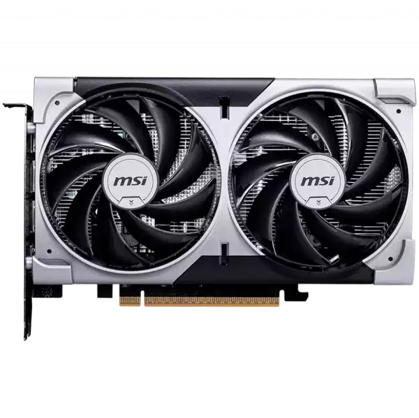 MSI Video Card NVIDIA GeForce RTX 5060 8G VENTUS 2X OC, 8GB GDDR7, 128-bit, 2535 MHz Boost, 3840 CUDA Cores, PCIe 5.0 (x8), 3x DP 2.1b, HDMI 2.1b, RAY TRACING, Dual Fan, 145W TDP, 8-pin PCIe Power, G-SYNC, 2-Slot, 3Y
