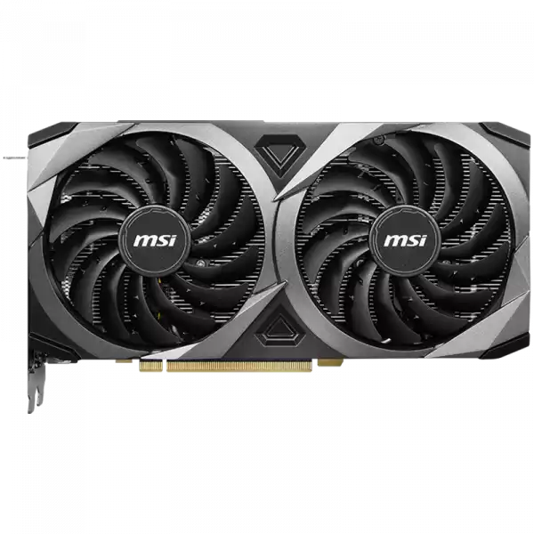 MSI Video Card Nvidia RTX 3060 Ti VENTUS 2X 8GD6X, 8GB GDDR6, 256-bit, 19GBps, Boost: 1665 MHz, 4864 CUDA Cores, PCIe 4.0, 3x DP 1.4a, HDMI 2.1, RAY TRACING, Dual Fan, 600W Recommended PSU, 3Y