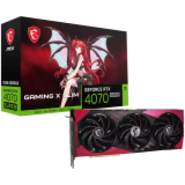 MSI Video Card Nvidia RTX 4070 SUPER 12G GAMING X SLIM MLG, 12GB GDDR6X, 192bit, 21Gbps Memory speed, Boost: 2640 MHz, 7168 CUDA Cores, 3x DP 1.4a, HDMI 2.1a, RAY TRACING, Triple Fan, 1x 16pin, 650W Recommended PSU, 3Y MSI Video Card Nvidia RTX 4070 SUPER 12G GAMING X SLIM MLG, 12GB GDDR6X, 192bit, 21Gbps Memory speed, Boost: 2640 MHz, 7168 CUDA Cores, 3x DP 1.4a, HDMI 2.1a, RAY TRACING, Triple Fan, 1x 16pin, 650W Recommended PSU, 3Y