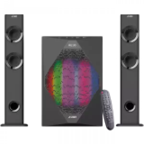 Multimedia Speakers F&D T-300X 2.1 TV, 17.5Wx2+35W (70W  RMS), Satellite driver: 2