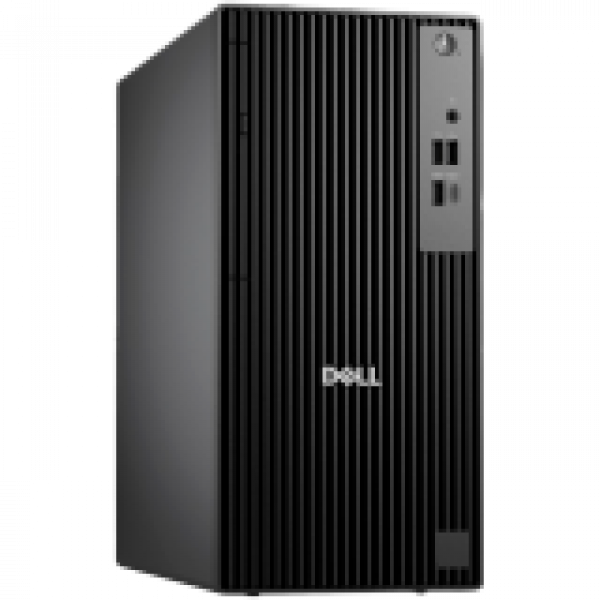 Настолен Компютър Dell Pro Tower (QCT1250), Intel Core i5-14500 vPro(14C, up to 5.0GHz), 8GB (1x8GB) DDR5, 512GB M.2 SSD, Integrated Graphics, 8xDVD+/-RW, No WiFi, BG KBD+Mouse, Ubuntu, 3Y ProSupport