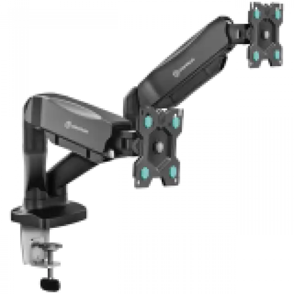 ONKRON Dual Monitor Desk Mount Stand for 13 to 32-Inch LCD LED Monitors up to 8 kg, Black ONKRON Dual Monitor Desk Mount Stand for 13 to 32-Inch LCD LED Monitors up to 8 kg, Black