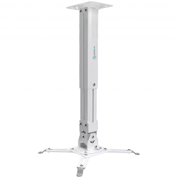 ONKRON Projector Mount Ceiling Adjustable Bracket up to 22 lbs Projectors, White ONKRON Projector Mount Ceiling Adjustable Bracket up to 22 lbs Projectors, White