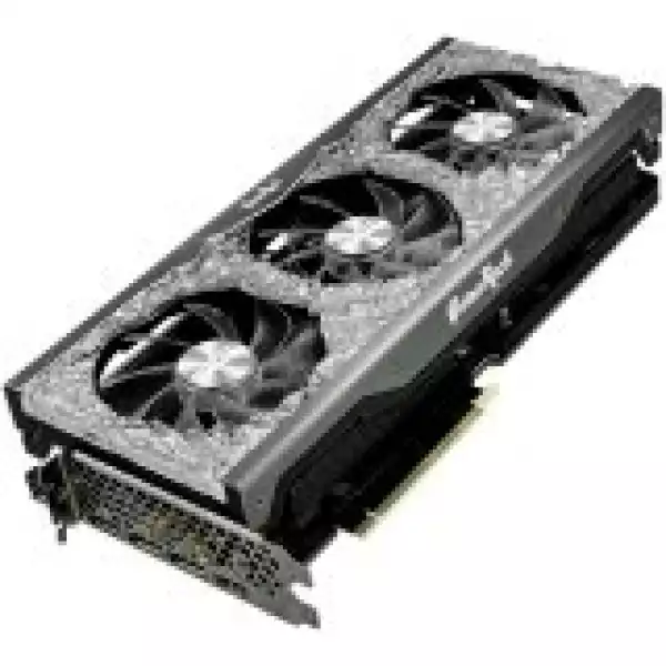 Palit GeForce RTX 3070Ti GameRock OC 8GB GDDR6X, 256 bit, DP 1.4a x3, HDMI2.1 x1, power consumption 330W, NED307TT19P2-1047G