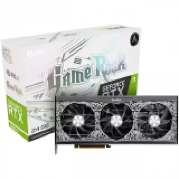 Palit GeForce RTX 3090Ti GameRock 24GB GDDR6X, 384 bit, DP 1.4a x3, HDMI2.1 x1, power consumption 450W, 1x 16-pin power connector, NED309T019SB-1022G