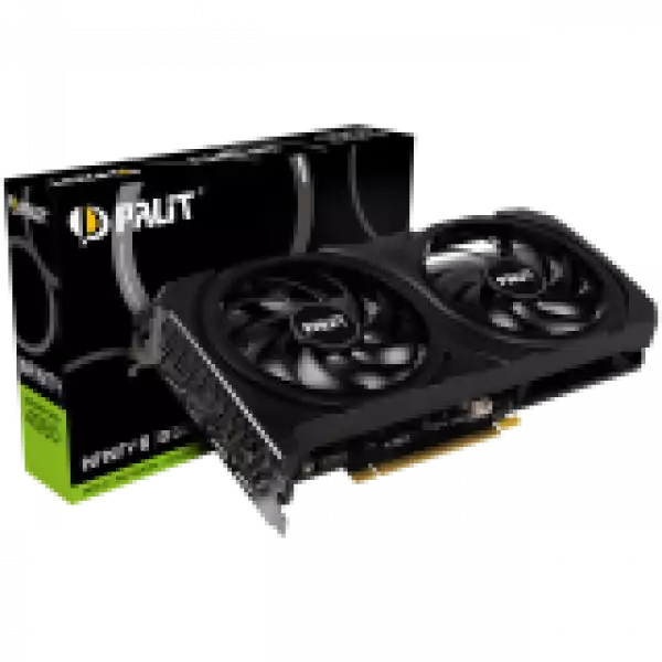 Palit RTX 4060 Infinity 2 8GB GDDR6, 128 bits, 1x HDMI 2.1, 3x DP 1.4a, two fan, 1x 8-pin Power connector, recommended PSU 600W, NE64060019P1-1070L