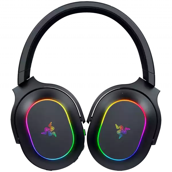 Razer Barracuda X Chroma, Gaming Headset, Black, Oval Ear Cushions, 2.4 GHz Wireless / Bluetooth, Breathable Fabric with Memory Foam Cushions, Detachable Razer™ HyperClear Cardioid Mic, 7.1 Surround sound: Only available on Windows 10 64-bit (or higher)