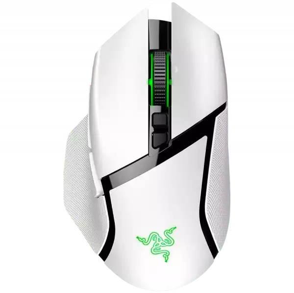 Razer Basilisk V3 Pro White, Wireless Gaming Mouse, True 30000 dpi, Focus Pro 30K Optical Sensor, Gen-3 Optical Mouse Switches, 11 programmable buttons, Razer Speedflex Cable USB Type C, 90-million Clicks Razer Basilisk V3 Pro White, Wireless Gaming Mouse, True 30000 dpi, Focus Pro 30K Optical Sensor, Gen-3 Optical Mouse Switches, 11 programmable buttons, Razer Speedflex Cable USB Type C, 90-million Clicks