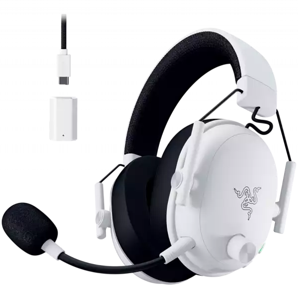 Razer BlackShark V3, Wireless Esports Headset, White Edition