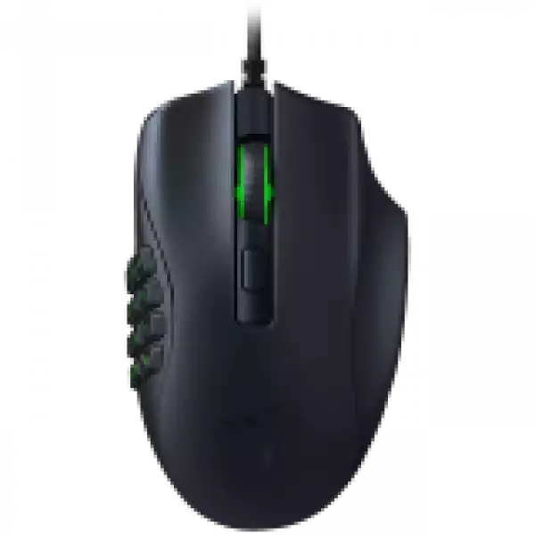 Razer Naga X, Gaming Mouse, True 18,000 dpi Razer 5G optical sensor with 99.4% resolution accuracy, 2nd-gen Razer™ Optical Mouse Switches, Speedflex cable 1.8m, 16 independently programmable buttons