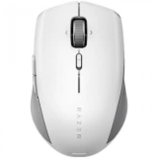 Razer Pro Click Mini, Razer™ HyperSpeed 2.4GHz wireless + Bluetooth, Silent Mechanical Mouse Switches, Ambidextrous, 7 Programmable Buttons, 12 000 DPI Optical Sensor, Razer™ HyperScroll technology, PTFE Mouse Feet