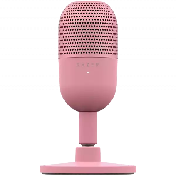 Razer Seiren V3 Mini - Quartz Pink, Ultra-compact Streaming Microphone
