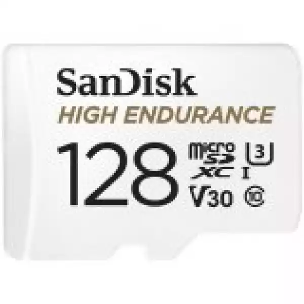 SANDISK MAX ENDURANCE microSDXC 128GB + SD Adapter 60,000 Hours