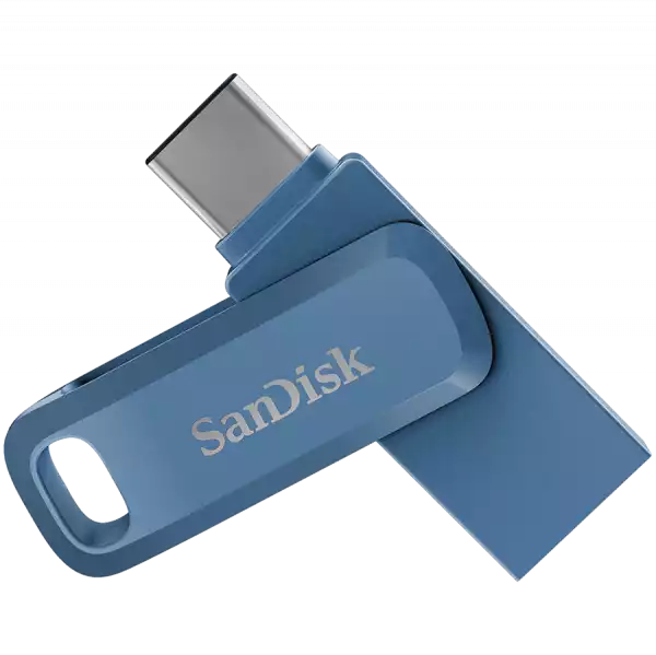 SANDISK 256GB Ultra Dual Drive Go USB Type-CTM Flash Drive Navy Blue