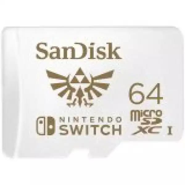 SanDisk microSDXC card for Nintendo Switch 64GB, up to 100MB/s Read, 60MB/s Write, U3, C10, A1, UHS-1