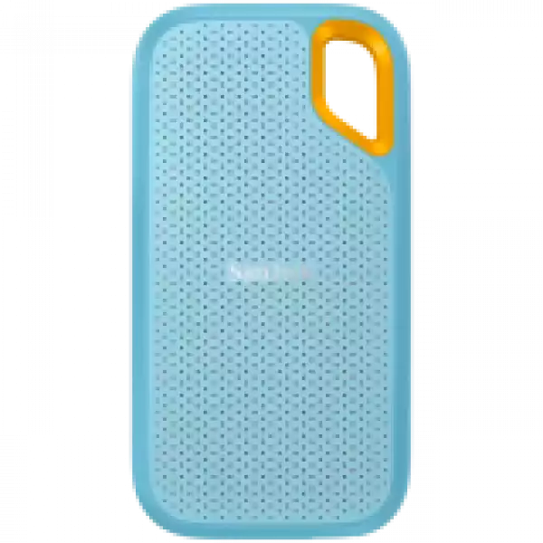 SANDISK Extreme 2TB Portable SSD - up to 1050MB/s Read and 1000MB/s Write Speeds, USB 3.2 Gen 2, IP 65 resistance and 3-meter drop protection