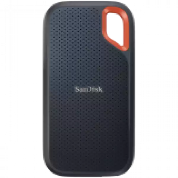 SanDisk Extreme 2TB Portable SSD - up to 1050MB/s Read and 1000MB/s Write Speeds, USB 3.2 Gen 2, 2-meter drop protection and IP55 resistance