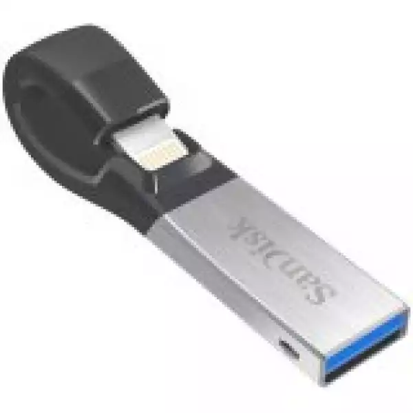 SanDisk iXpand Flash Drive 32GB - USB for iPhone (lightning connector);