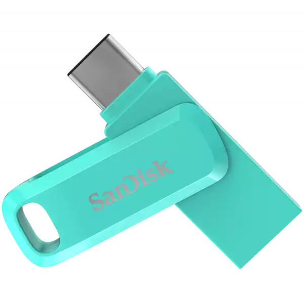 SANDISK Phone Drive with USB-C, Seafoam Green, 1TB