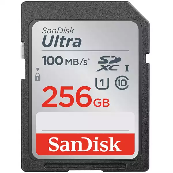 SANDISK Ultra 256GB SDXC Memory Card 120MB/s SANDISK Ultra 256GB SDXC Memory Card 120MB/s