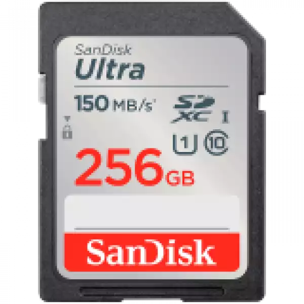 SANDISK Ultra 256GB SDXC Memory Card 150MB/s SANDISK Ultra 256GB SDXC Memory Card 150MB/s