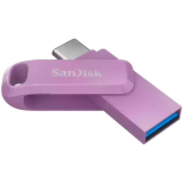 SanDisk Ultra Dual Drive Go USB Type- C, Lavender, Global, EAN: 619659204334