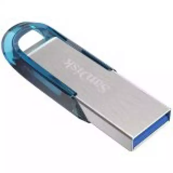 SanDisk Ultra Flair 32GB, USB 3.0, 150MB/s read - Tropical Blue