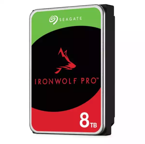SEAGATE HDD Ironwolf pro NAS (3.5''/8TB/SATA/rmp 7200)