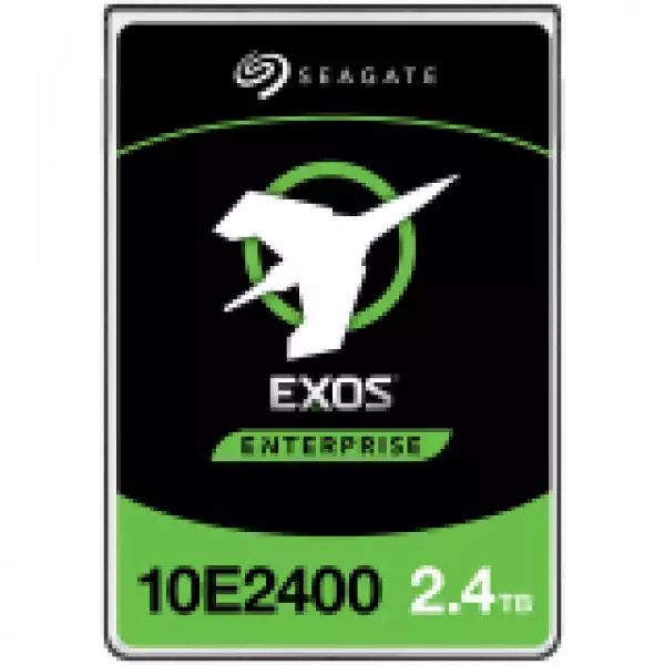 SEAGATE EXOS 10E2400 Ent.Perf. 10K 2.4TB w/Enhanced Cache HDD 512e/4Kn FastFormat 10000rpm 256MB cache SAS 12Gb/s 6.4cm 2.5inch BLK