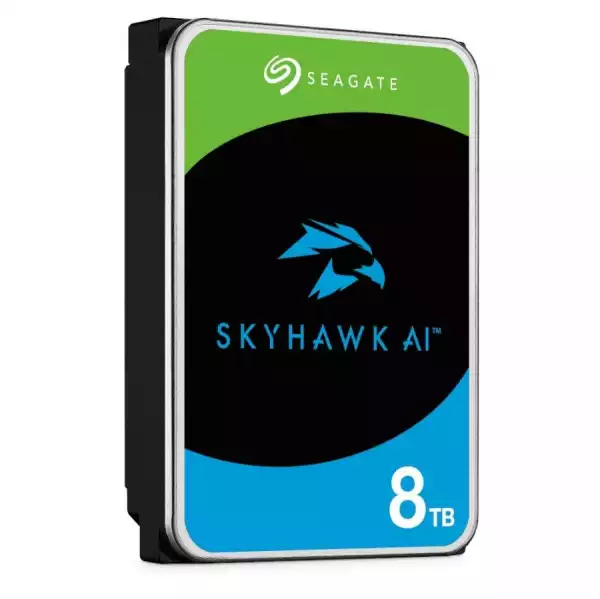 SEAGATE Surveillance AI Skyhawk 8TB HDD SATA 6Gb/s 256MB cache 8.9cm 3.5inch