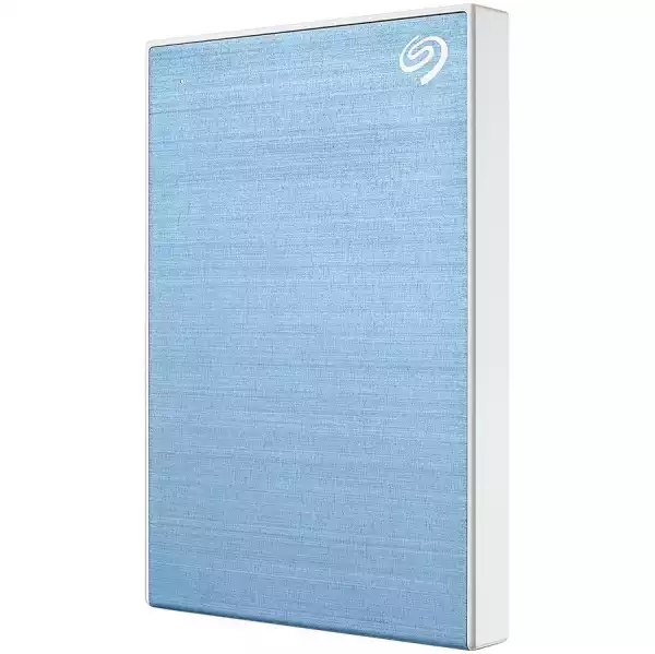 SEAGATE One Touch 2TB External HDD with Password Protection Light Blue